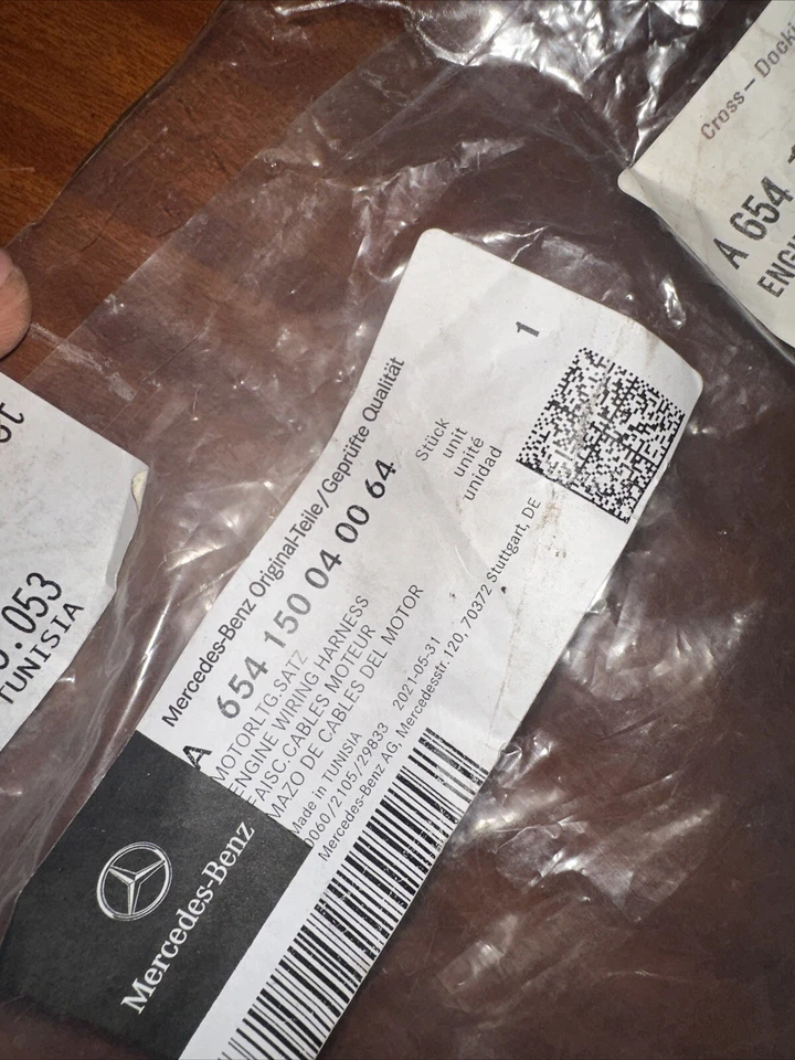 MERCEDES-BENZ A W177 Engine Wiring Harness A6541500400 NEW GENUINE - Image 3 of 4