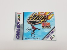 Road Champs Authentic Nintendo Game Boy Color Original Manual Only 