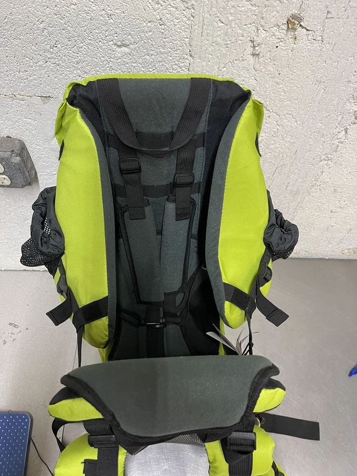 ClevrPlus Senderismo Portabebés Mochila Camping para Niño Pequeño, Verde Foto 2 de 4