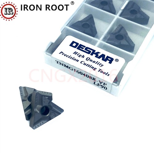DESKAR 50P TNMG160408R-VF LF90 CNC metal lathe Tool Cermet Turning Insert Steel