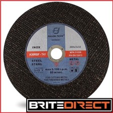 300 12" 350 14" Metal Cut Off Angle Grinder Discs Brite Direct Steel CHOP SAW