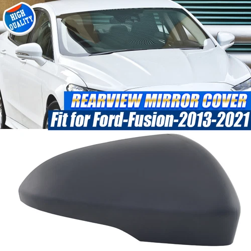 Right Side Rearview Side Mirror Cover Cap Primed For Ford Fusion 2013-2020 2021