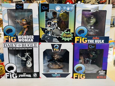 Q Fig Action Figures Marvel & Netflix (Whole Lot)