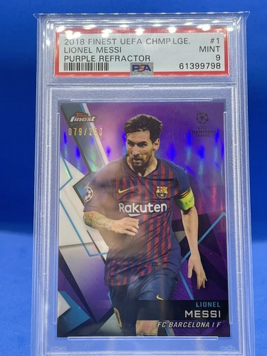 2018 Topps Finest Lionel Messi Refractor /250