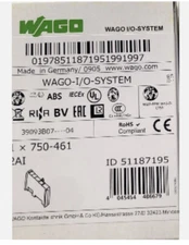 New In Box WAGO 750-461 2-Channel Analog Input PLC Module 750 461