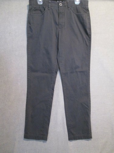 APT 9 Pants 33x33 Mens Dark Gray Slim 