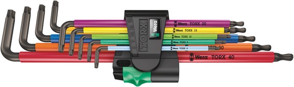 967/9 Tx Xl Multicolour 1 WinkelschlüSselsatz, Lang, 9-Teilig-image