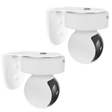 Metal Wall Mount for Kasa Indoor Pan/Tilt Smart Security Camera Upside Down o...
