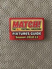 Match Magazine - Fixtures Guide 2010/11 (Premier League, EFL, SPL)