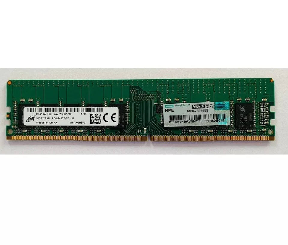 Barrette Mémoire RAM DDR4 16 Go 2400 MHz Pour PC - HP OEM Compatible, Neuve