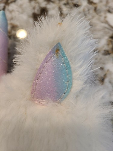 Justice Unicorn Initial P Monogram Glitter Wallet. - Picture 3 of 6