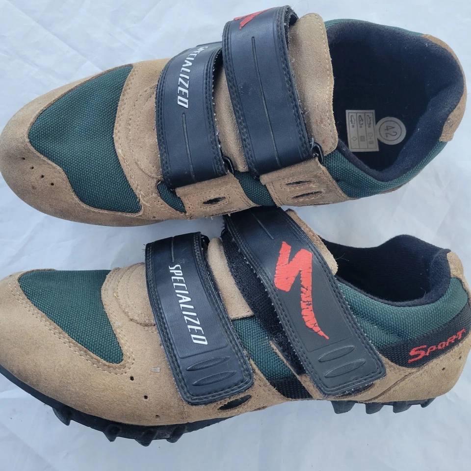 Zapatos de Ciclismo ESPECIALIZADOS Marrón Gamuza Para Hombre Talla US 9 EUR 42 Foto 3 de 4