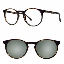Eyewear CentroStyle F0212 47 010 000 Demi Matt Havana  Clip On 47 20 140