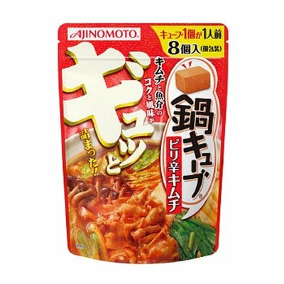 Ajinomoto Pot Cube Spicy Kimchi 76Gx3 Pieces (4901001225149)