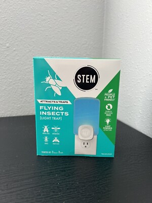 STEM Light Trap Attracts & Traps FLYING INSECTS Starter Kit - 1 Device ...