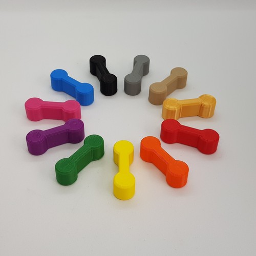 10 conectores Dogbone de madera para vías de tren (compatibles con Brio / IKEA / BigJigs) - Imagen 2 de 24