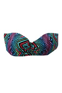 Sundazed Black Multi Tribal Print Bae Push-Up Underwire Bra-Size Bikini Top 32C | eBay