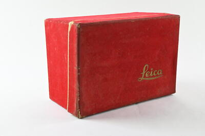 Leica Leitz M3 Red Felt Box (ONLY) #G707