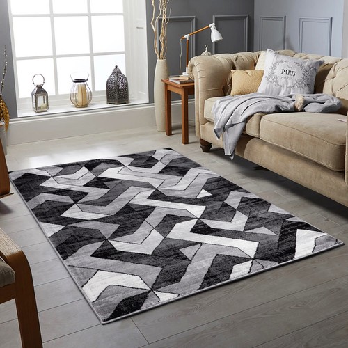 THICK MODERN SOFT SILVER GREY HEAVY LARGE AREA RUGS FOR LEAVING ROOM RUNNER MAT - 第 19/37 張圖片