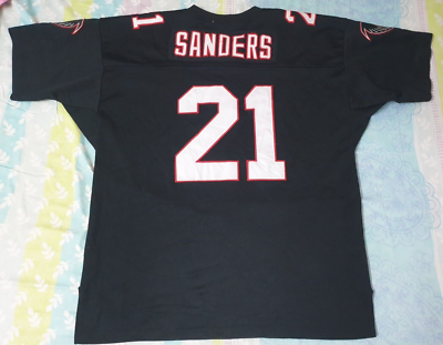 Atlanta Falcons Deion Sanders #21 Football-NFL Mitchell & Ness