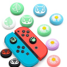 2Pcs Joystick Analog Stick Thumb Grips Silicone Caps For Nintendo Switch Lite