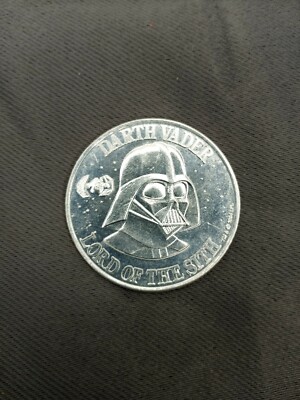 1984 VTG KENNER STAR WARS POTF COIN Darth Vader Lord of the Sith