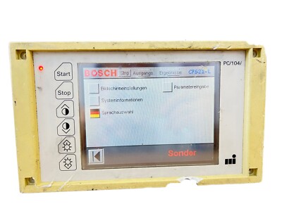 Bosch PC Terminal PCP-57 Mikrap AG 10625 0B