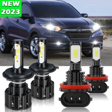 Para For Honda HRV HR-V 2016 2017 2018 faro LED + luces antiniebla haz alto/bajo