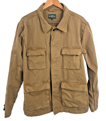 Alan Paine England Mens Tan Brown Hunting Shooting Chore Jacket Sz 2XL