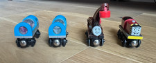 Thomas  Friends Wooden Railway Trains - Lot of 4 - Aquarium Lot