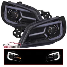 Projector Headlights Fits 2006-2007 Subaru Impreza WRX STI Sequential LED Signal