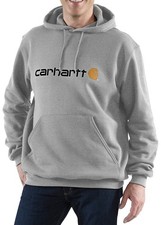 Carhartt 100074 Hoodie Sweatshirt Chest Logo Midweight Loose Fit