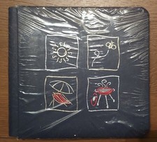Creative Memories 7x7 Dark Blue Summer Scrapbook Album with Pages NEW sealed