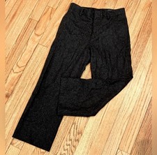 Polo Ralph Lauren charcoal grey wool blend formal dress pants 8