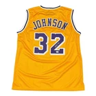 Magic Johnson Signed Autographed Los Angeles Lakers Custom Jersey PSA COA