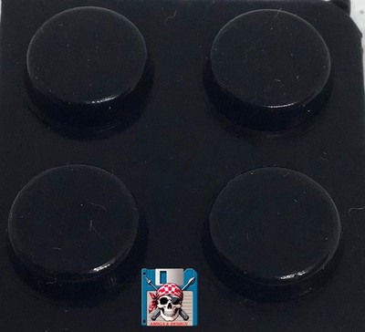  ️ 4 Gummifüße für Atari CX 40 Joystick / Competition Pro Joystick  ️