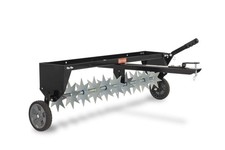 Agri-Fab 45-0544 40 inch Tow Behind Spike Aerator for Aerating Lawns; 10 Galv...