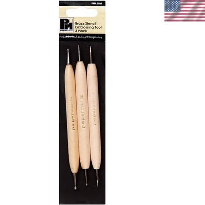 Professional-Quality 3-Piece Embossing Tool Set, Perfect for All Crafting Needs
