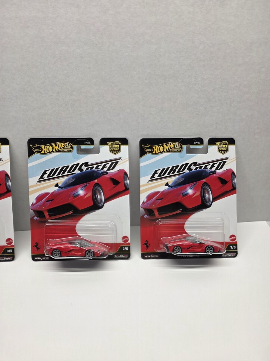 Hot Wheels Premium Car Culture Euro Speed Ferrari LaFerrari JBK55
