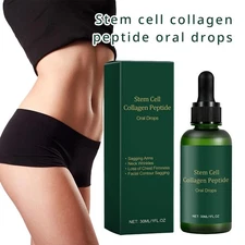 Stem Cell Collagen Peptide Oral Drops Natural Advanced Body Care Liquids Drop