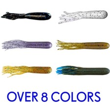 Secret Stupid Tube 3.7" Soft Plastic Bait 8 Per Pack