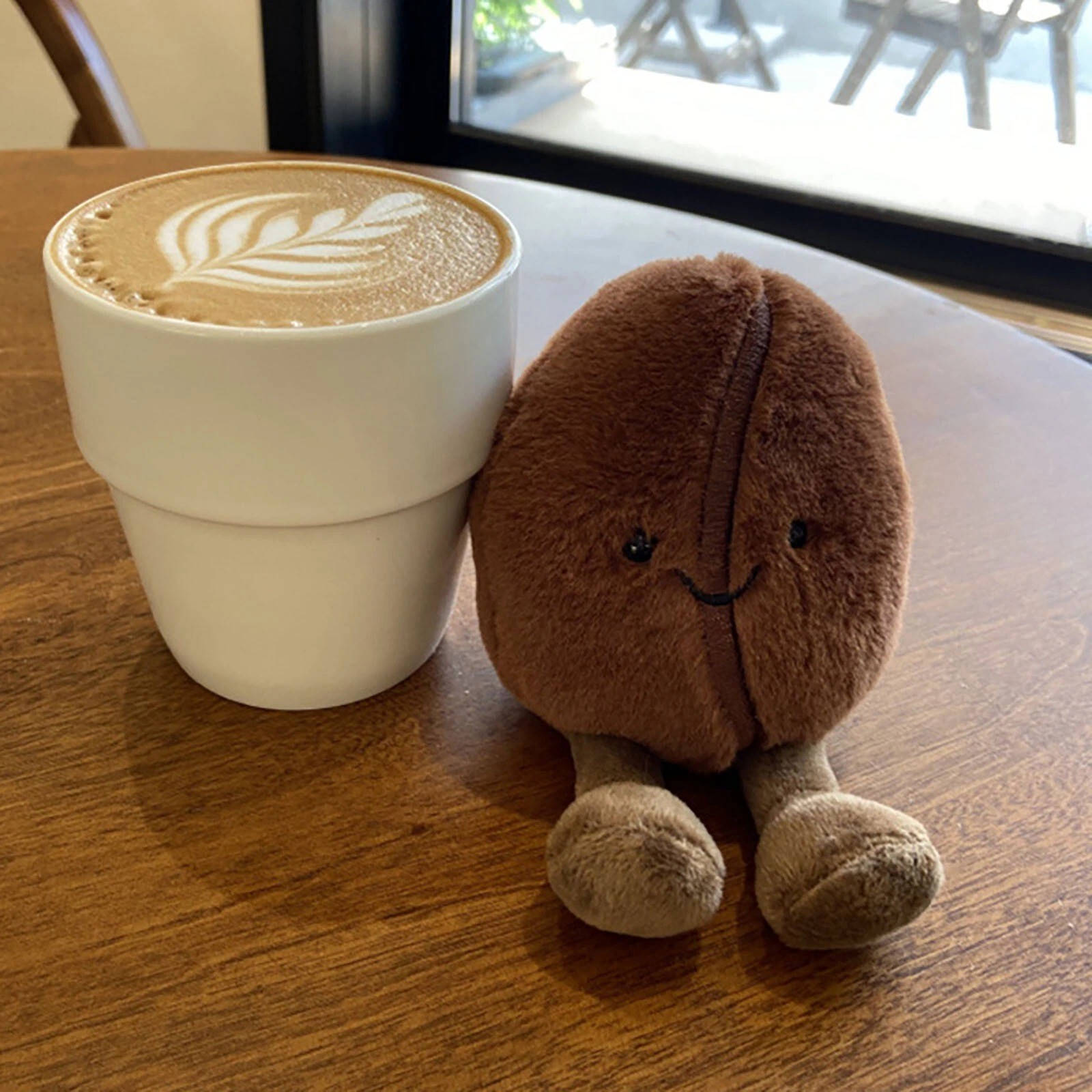 AMUSEABLE COFFEE BEAN Soft Plush Toy CUTE Stuffed Food Collectible New in Box