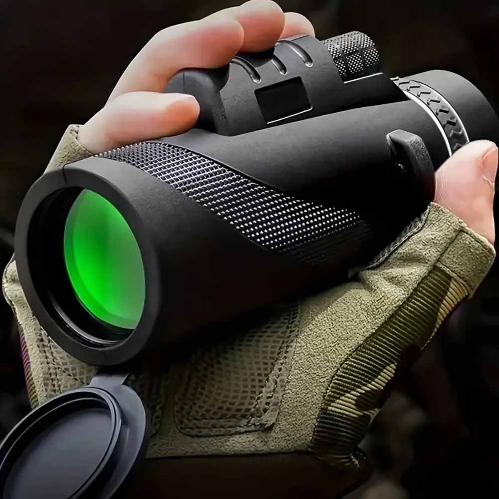 Day Night Vision Monocular Telescope 80x100 Zoom HD Monocular Starscope BAK4