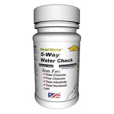 Industrial Test Systems 480015 Test Strips, 5-In-1 City Water Check, Pk50