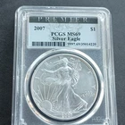 U.S. Mint 2007 American Silver Eagle 1 oz Silver 0.999 PCGS MS 69 #35014220