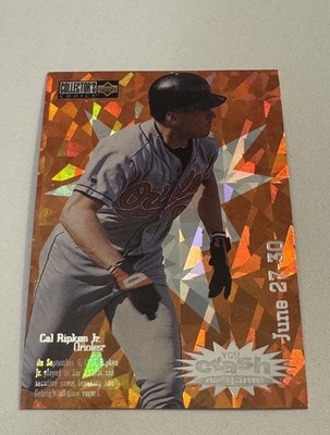 CAL RIPKEN JR 1996 Collector's Choice You Crash the Game #CG4 June 27-30