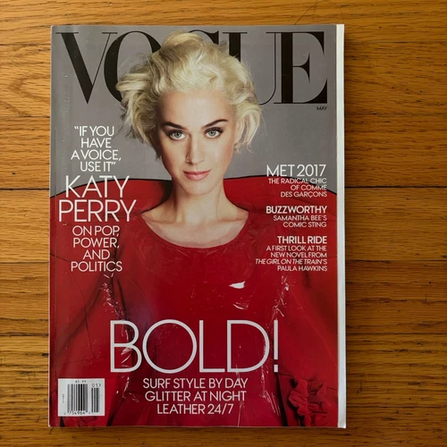 Vogue Magazine May 2017 KATY PERRY Callum Turner Aziz Ansari US Edition