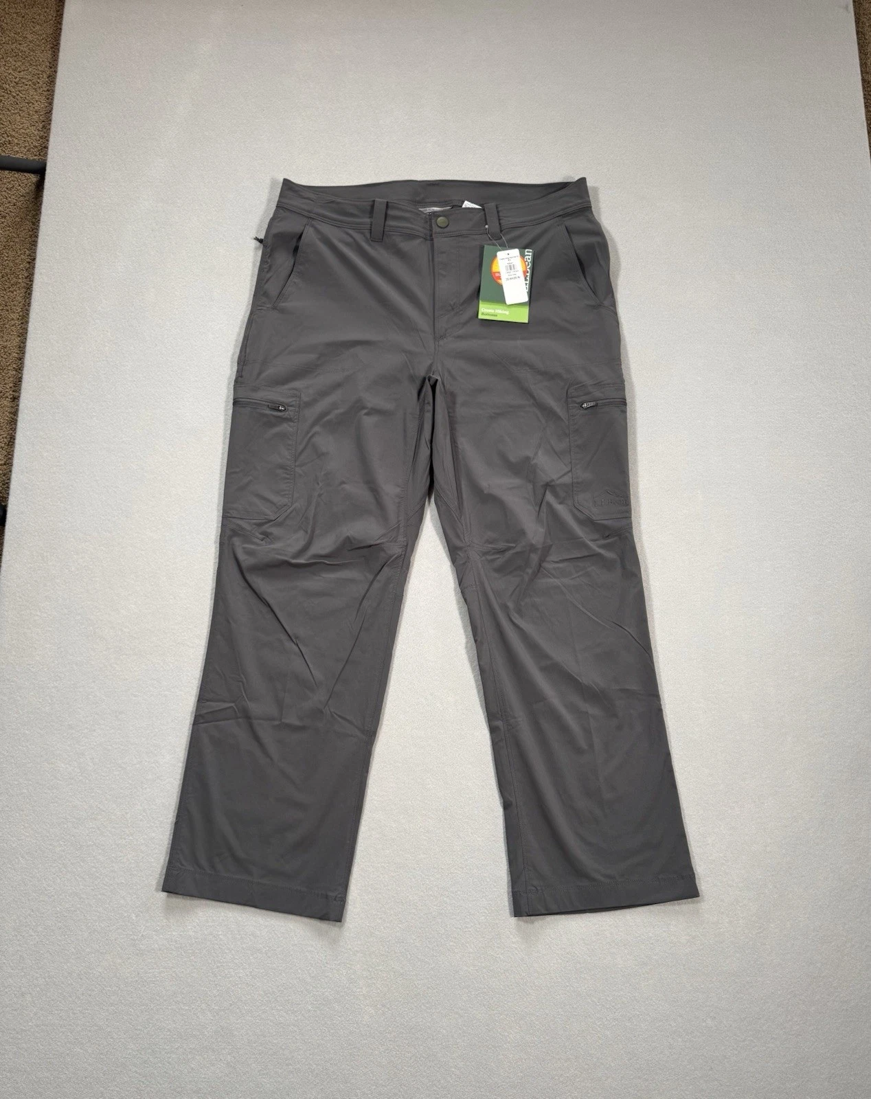 LL Bean Pants Mens 35x29 Gray Cresta Hiking Cargo Pant Nylon Outdoor Travel NEW
Opens in a new windo