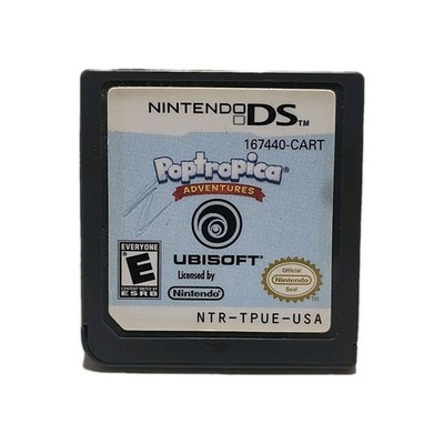 Poptropica Adventures Nintendo DS 2012 Authentic Cartridge NOT TESTED BUT CLEAN