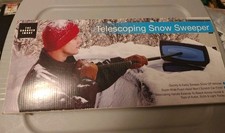 Sharper Image Telescoping Snow Sweeper 18" Foam Head With 40" Retractable Handle